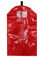 Bâche rouge ignifuge en tissu pour équipement de lutte contre les incendies aéroportuaires - Durable, recyclable, imperméable et anti-poussière