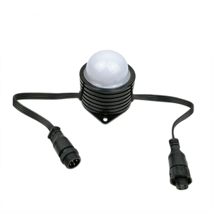 Fantaisie Étanche Pleine Couleur Pixel LED Chaîne <span class=keywords><strong>Guirlande</strong></span> De Noël Lumières De Scène De Noël Lumières - Product Image 2