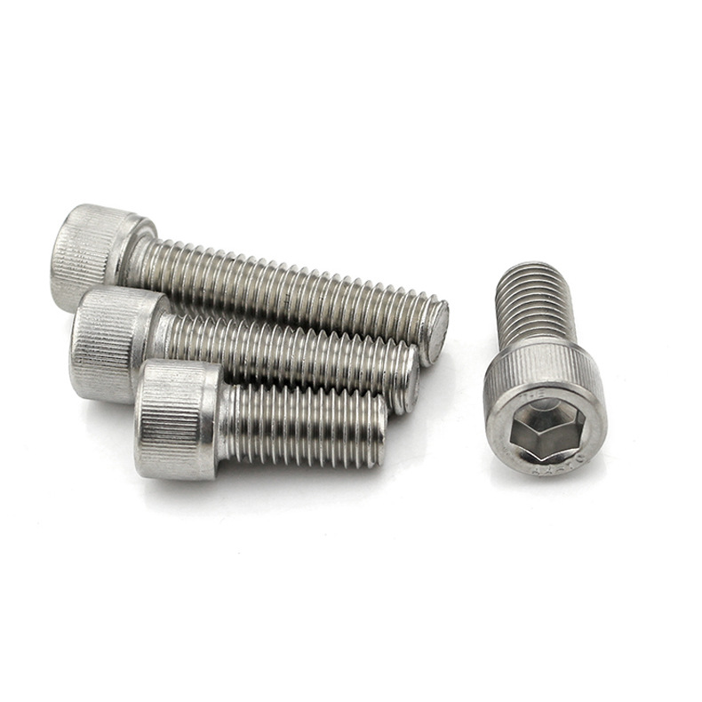 Stainless Steel Hex Bolts DIN912 Allen Head Bolts M4 M6 M7 M8 M10 M19 M21 Motorcycle Stainless Steel Hexagon Bolts