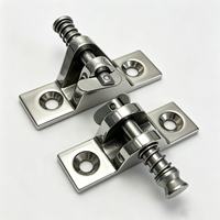 Borne de fixation à bouton en acier inoxydable 316 pour montage sur pont, quincaillerie d'auvent marin, accessoire de siège de bateau