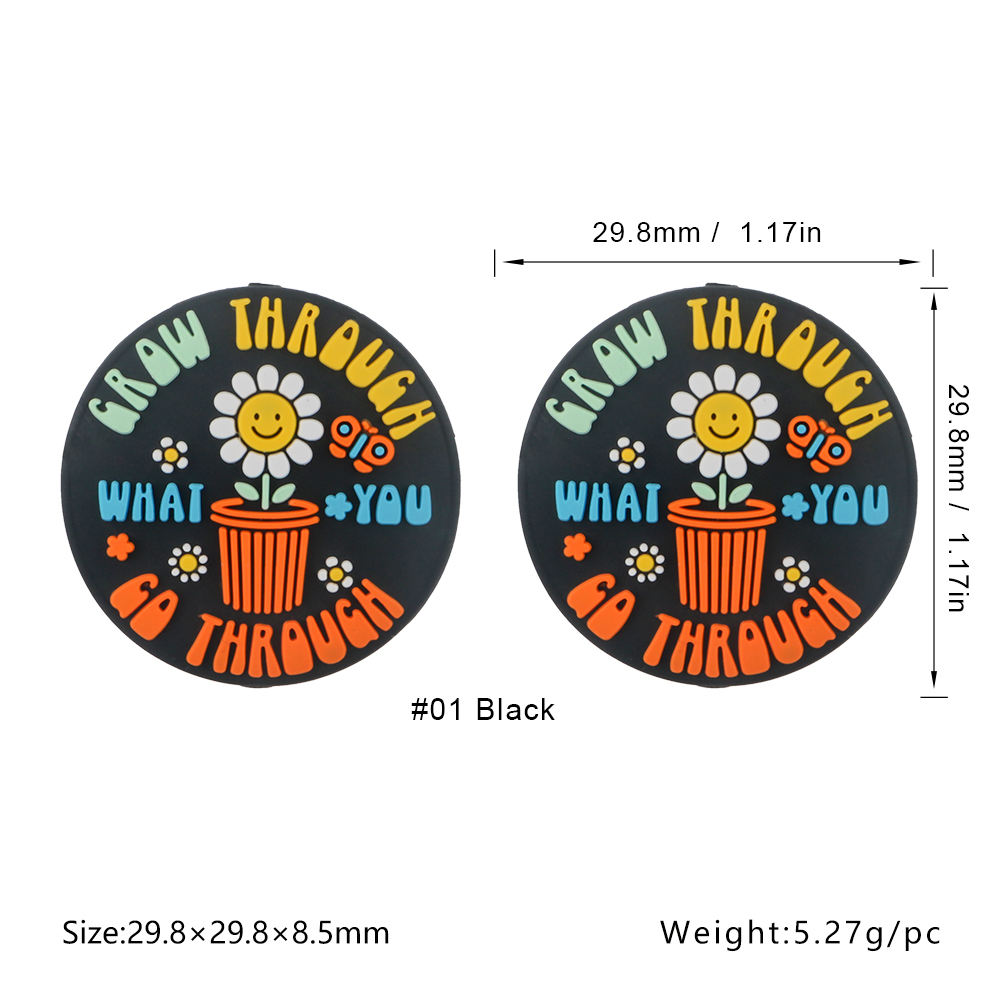 SA371ผสมลูกปัดจดหมายกระถางดอกไม้