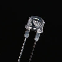 Lampadina LED Originale e Autentica 8mm/f8 da Inserire Direttamente nel Cappello di Paglia, LED Bianco e Rosa