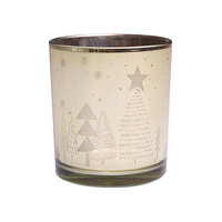 AIKUN Bougie parfumée artisanale en métal à double couche romantique pour la décoration de la maison, cadeau de mariage, anniversaire, Noël, Diwali