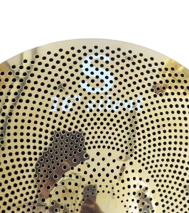 Platillos de Batería Vansir Volume Silent Mute de Aleación Metálica Dorada, Diámetro 14'', Hi-Hat para Práctica de Batería - Product Image 2