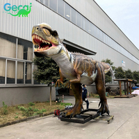 Gecai robot dinosaure grandeur nature dinosaures animatronique modèle statue grandeur nature sculptures de dinosaures