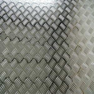 Lámina de Aluminio <span class=keywords><strong>Antideslizante</strong></span> con Diseño de Diamante, Espesor de 3mm y 4mm, para Escaleras, 3003/3105 5052 H14 H22 - Product Image 1