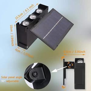 Lámparas Solares de Pared para Exteriores, Lámpara de Pared con Cambio de Color, Control Inteligente de Luz, para Exteriores, para Porche, Patio, Decorativa - Product Image 6