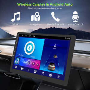 <span class=keywords><strong>Autoradio</strong></span> Android de haute qualité 2026 avec écran IPS, FM, BT, Aux, USB, GPS, pour tableau de bord, vente en gros usine - Product Image 2