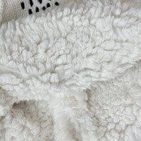 Gorro de punto de invierno para bebé, gorro de orejas bonitas Unisex, gorro de punto con pompón de piel doble para niños y niñas pequeñas con forro polar grueso