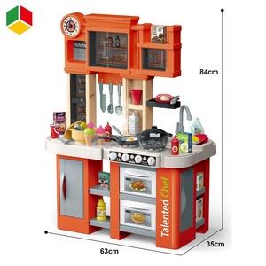 Casa de brinquedo de cozinha qs alta qualidade, jogo de fingir, comida de simulação, utensílios de cozinha, spray de água fervente, fingir, jogar, brinquedo de cozinha, conjunto para crianças - Product Image 5