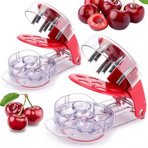 Nuevo Descorazonador de Cerezas, Utensilios Creativos de Cocina, Herramientas para Frutas y Verduras, OEM ODM, Removedor de Semillas de Cereza - Product Image 5