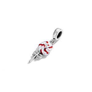 925 Sterling Silver Smalto <span class=keywords><strong>Lolipop</strong></span> Ciondola il Fascino Personalizzato <span class=keywords><strong>Lolipop</strong></span> Charms Candy Gioielli - Product Image 3