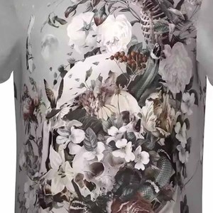 เสื้อยืดซับลิเมชั่นแขนสั้น คุณภาพสูง ปักลายโลโก้ พิมพ์ลาย คอกลม ผ้าฝ้าย 100% เสื้อยืดลำลองผู้ชายแบบเรียบ - Product Image 4