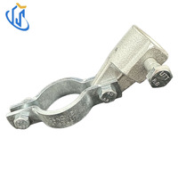 Collier de serrage sismique UTT2001Q électrogalvanisé robuste jusqu'à 200 mm en acier au carbone et fer QT450 pour système de tuyauterie d'irrigation