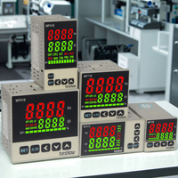 Contrôleur de température et de minuterie PID Teshow MF10T avec communication RS-485, indice de protection IP65, matériaux plastiques personnalisés OEM/ODM pour poudres