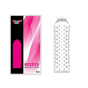 Préservatif transparent ultra fin, sans sensation, magique spirituel, préservatif en PVC pour hommes et femmes, préservatifs lavables - Product Image 3