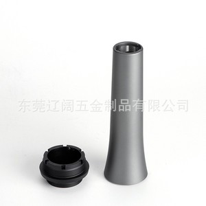 Boîtier de microphone en aluminium usiné CNC 90x40mm, pièces personnalisées pour microphone sans fil - Product Image 2