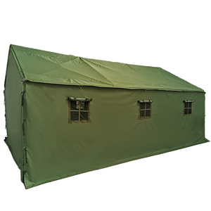 OEM&amp;ODM 84 <strong>Tent</strong> Quick Build Steel Pole Double Layer Four-Season Canvas Green Camp Shelter <strong>Tent</strong> - Product Image 5