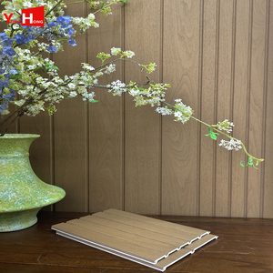 <span class=keywords><strong>Lambris</strong></span> mural en composite plastique pour décoration intérieure, panneau décoratif pour revêtement mural - Product Image 1