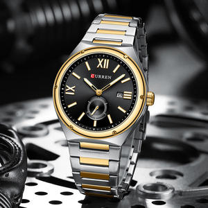 Nuevo Reloj CURREN 8471 para Hombre, Relojes de Cuarzo Casuales de Moda, Relojes de Acero Inoxidable Luminosos con Calendario, Relojes de Negocios Impermeables para Hombre - Product Image 3