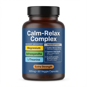 Complesso di Magnesio 200mg Vegano, Capsule Triple Magnesio Glicinato Malato Citrato <span class=keywords><strong>per</strong></span> Donne, Supporto Immunitario e Relax - Product Image 4