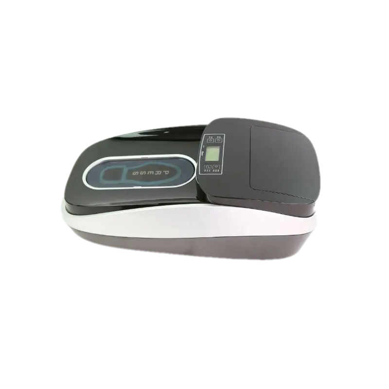 Intelligent Electric Eco-friendly Automatic Shoe Cover Dispenser Machine For Disposable PVC Shoe Films
