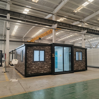 Budget-Friendly Modular Expandable Prefabricated Container House Customizable Bespoke Interior Design Modern Bedroom Tiny Home