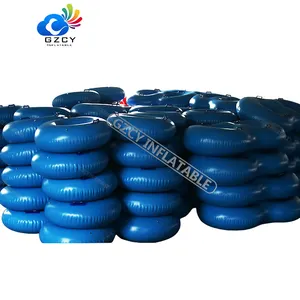 Single Inflatable running river tube float heavy duty lazy river water park slide tube inflatable floating