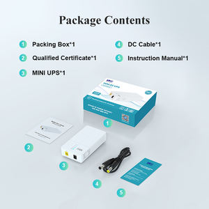 WGP 12V 2A Mini Dc <span class=keywords><strong>Ups</strong></span>リチウムバッテリー<span class=keywords><strong>Ups</strong></span>電源ネットワーク用ホームアプライアンスCCTVカメラ用ミニ<span class=keywords><strong>Ups</strong></span> - Product Image 6