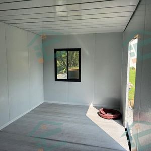 Casa Contenedor Prefabricada China con Certificación CE, Impermeable, Rústica, Suburbana, Escalable, con Techo Plano, Desmontable y Móvil - Product Image 4