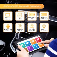 HAMZOR NEXZDAS PRO ND366 Diagnostique 12V Voiture Essence Outils Avec 9.6 ''Pad et Boîte En Carton