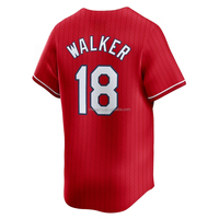 Envío Directo, Jersey de Béisbol Americano Bordado de los St. Louis Cardinals para Hombre # 18 Walker # 28 Nolan Arenado Ropa de Softbol