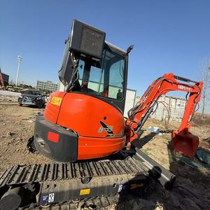 Precio al por mayor utilizado para Excavadora hidráulica sobre orugas Kubota KX165 con bomba de caja de cambios de motor de componentes de núcleo de bajo precio - Product Image 3