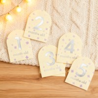 Jeu de cartes personnalisées Record Positive Affirmation Arch Milestone Baby Cards Deck Card Set Pregnancy Gift For Babies