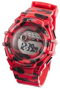 Reloj de pulsera Digital de camuflaje para niños y niñas, cronógrafo deportivo a la moda en línea para exteriores - Product Image 2