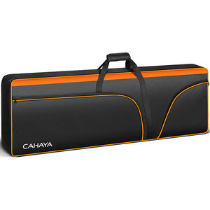 Estuche para Teclado de Muestra Gratuita, Funda Protectora Acolchada de 10 mm para Teclado de Piano con Correas Ajustables de Mochila - Product Image 1