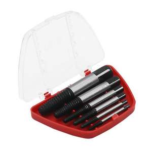 Kit de 6 extracteurs de vis et boulons ménagers – Outil pratique pour retirer les vis cassées et les tuyaux d'eau - Product Image 4