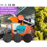Klasse fruitpulpcomposteringsapparatuur, organische afvalfermentatiemachine, industriële compostplant fabriek leverancier