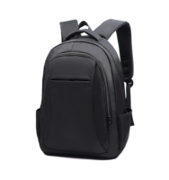 Sac à dos d'affaires multifonctionnel imperméable en nylon à motif lettres pour ordinateur portable, idéal pour les voyages en extérieur