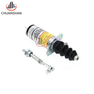 1502-12D6U2B2S2A 燃料遮断ソレノイド Woodward 307-2546 キャタピラー 216 226 パーキンス UB704 エンジン停止ソレノイド 12VDC - Product Image 2