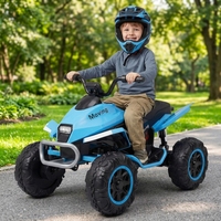 Quad électrique pour enfants de 5 à 13 ans, 12V, double moteur, batterie, unisexe, quatre roues