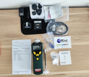 เครื่องตรวจจับก๊าซ VOC แบบพกพา BW RAE สำหรับตรวจจับการรั่วไหลและตรวจจับสารพิษในสิ่งแวดล้อม  เครื่องตรวจจับการรั่วไหลของก๊าซ PID - Product Image 1