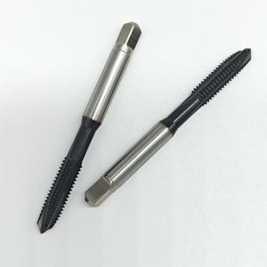 TT300-PO M4/M5/M6 HSS rivestito di carburo di rubinetto per fustelle in acciaio inox filettatura metrica Standard vite di rubinetto per macchine utensili - Product Image 6