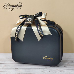 Caja de Regalo de Alta Gama para Bebé, Vestido Negro y Dorado de Princesita con Estampado de Puntos, Conjunto de Algodón Puro, Regalo para Bebé Niña, Luna Llena, 100 Días - Product Image 2