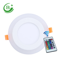 Éclairage intérieur à prix abordable, panneaux lumineux RGB de forme ronde super durables de 36 W