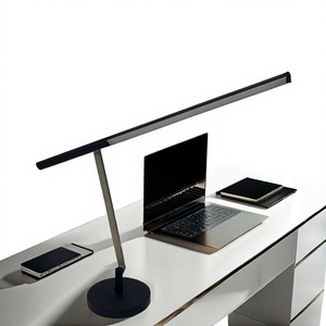 Modern LED Metal & PC White Shade AC <b>Sensor</b> Control Table Lamp for Desk Reading <b>Indoor</b> <b>Lighting</b> - Product Image 2