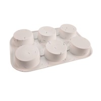 Moules de cuisson en silicone pour gâteau de mariage avec supports élégants pour la cuisson et l'affichage