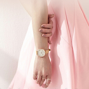 Bracelet de <span class=keywords><strong>montre</strong></span> en cuir véritable pour femme, petite taille, avec fermoir métallique <span class=keywords><strong>Fossil</strong></span> Rossi assorti, à dégagement rapide, pour <span class=keywords><strong>montre</strong></span> tendance - Product Image 5