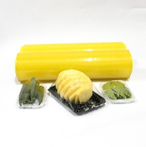 Envoltura de colchón transparente de alta calidad, precio al por mayor, envoltura de película adhesiva de plástico Pvc para embalaje de alimentos, película elástica - Product Image 5