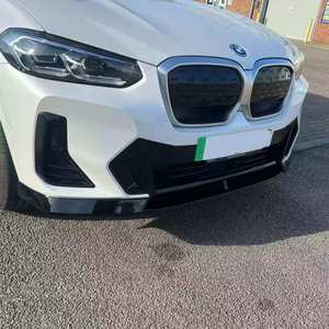 Convient pour <span class=keywords><strong>BMW</strong></span> X3 G01 LCI M Sport Edition Noir Brillant Lèvre Avant Quatre Pièces - Product Image 5